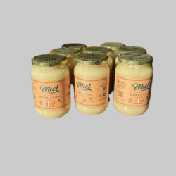 lot de 8 pots de miel de printemps de 500g (livraison comprise)